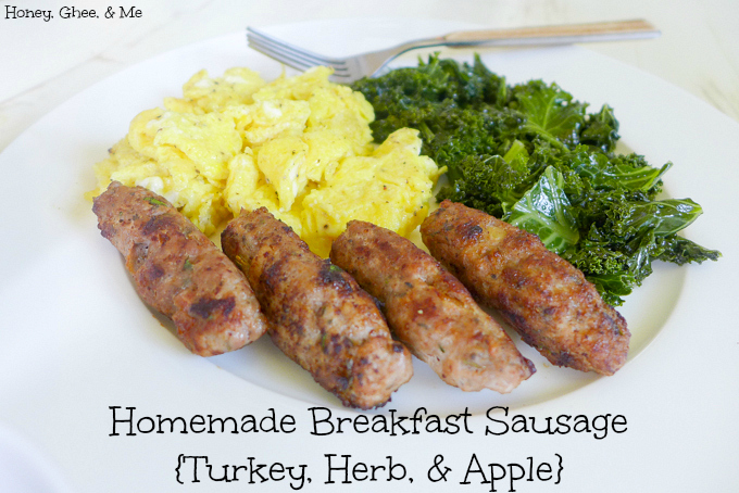 homemade breakfast sausage