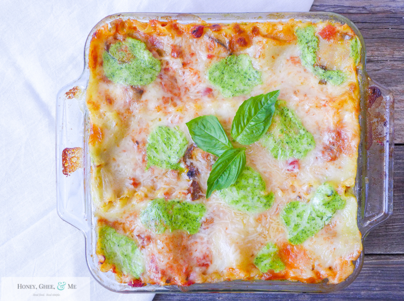 lasagna ricotta spinach paleo spaghetti squash zucchini-105