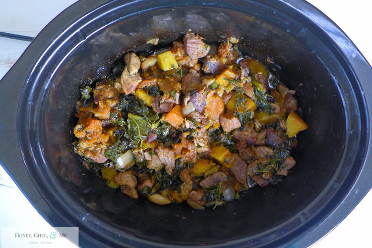 pork apricot kale garlic butternut squash slow cooker crock pot-26