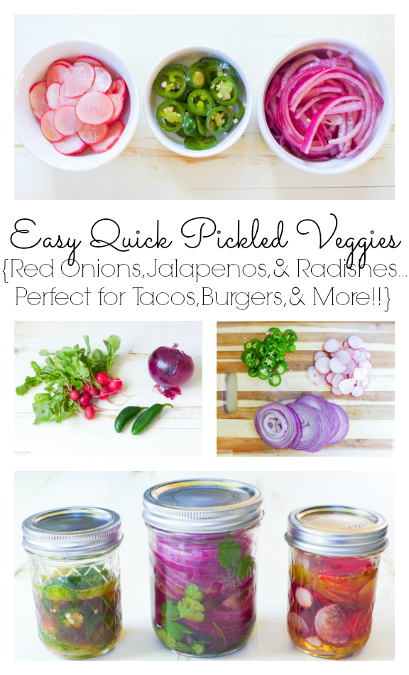 Easy Quick Pickled Veggies