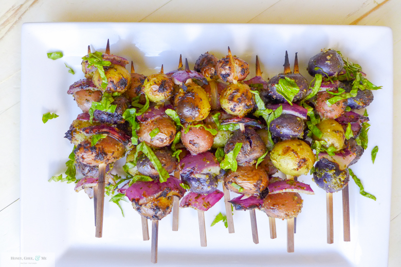 grilled apricots and potato skewers -28