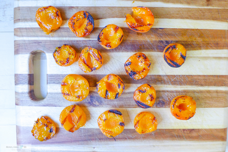 grilled apricots and potato skewers -9